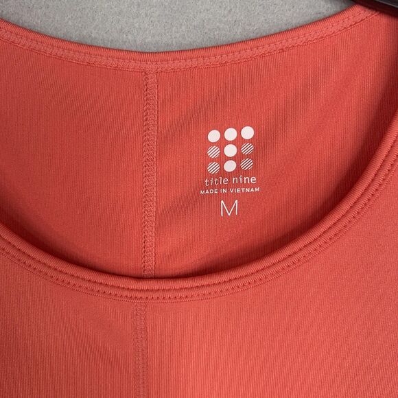 Title Nine Dress Womens Medium Buttah Athletic Pockets Romper Shorts Golf Active - Picture 5 of 16